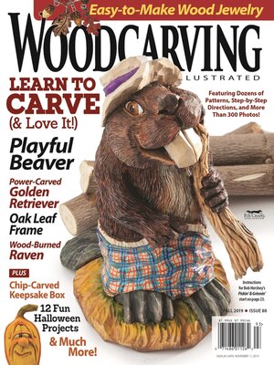 cover image of Woodcarving Illustrated Issue 88 Fall 2019